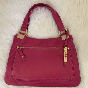 NWT. Cole Haan Fuschia Kendal Flat Handbag